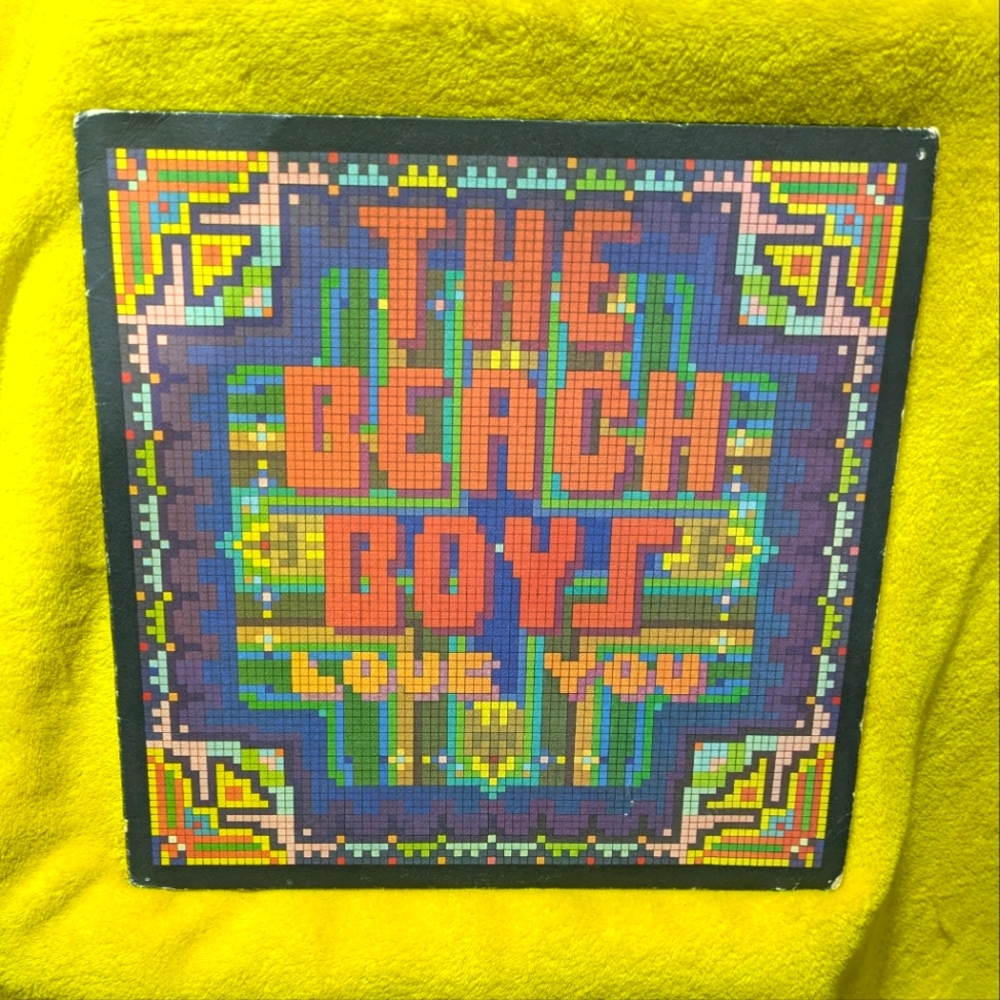 Vintage The Beach Boys Love You LP MSK 2258 Collectible Vinyl 1977 Warner Bros